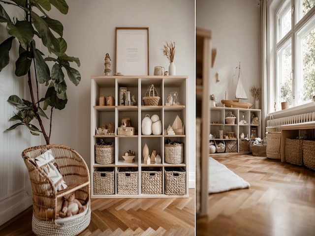 Montessori Kleinkindzimmer Regale_3