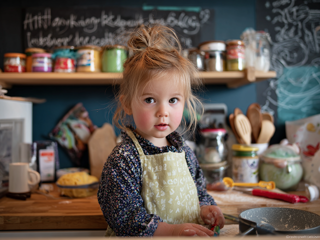 Sichere Küche, starke Kinder: Montessori im Alltag leben